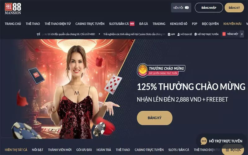 Đăng ký M88 đơn giản dễ dàng tại link nhà cái hàng đầu châu Á